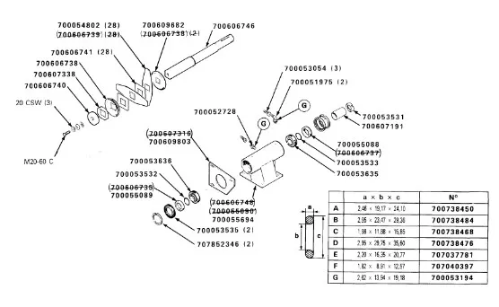 24903830 - Подшипник кон. шестерни задн. передачи МКПП TJT9/St.